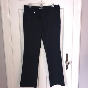 New York and company navy denim dress trousers